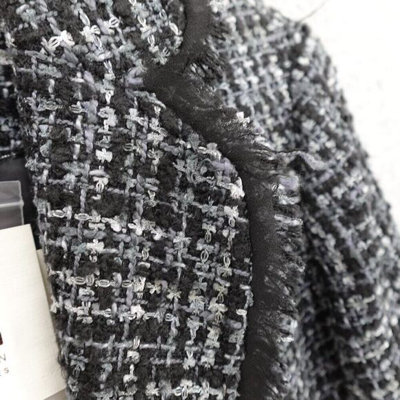 Anne Klein Women's Cropped Tweed Blazer Size 10 - Picture 8 of 13